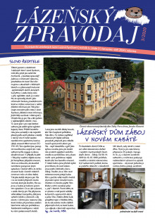 Lázeňský zpravodaj<br>5. ročník, číslo 3<br>červenec - září