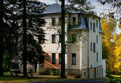 Lázeňská léčebna Lázně Kynžvart - administrativní budova
