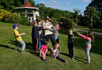 Lázeňská léčebna Lázně Kynžvart - lázeňský park