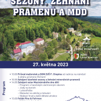 ZAHÁJENÍ LÁZEŇSKÉ SEZONY, ŽEHNÁNÍ PRAMENŮ A MDD, 27. 5. 2023