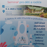 Imunoglukan P4H - Seminář pro děti a rodiče, 9. 4. 2025