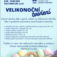 VELIKONOČNÍ TVOŘENÍ  , 3. 4. 2026