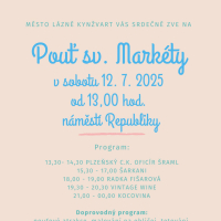 POUŤ SV. MARKÉTY, 12. 7. 2025