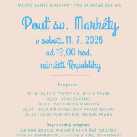 POUŤ SV. MARKÉTY, 11. 7. 2026