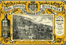 Kyselka Richard - Etiketa